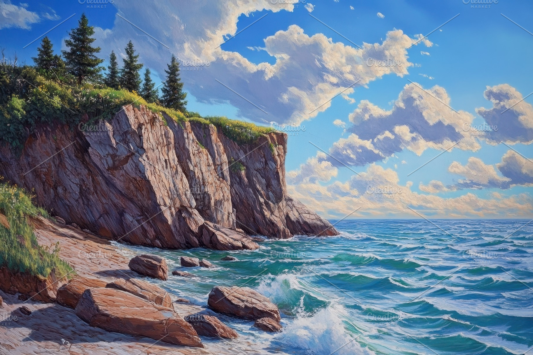 Beautiful rocky cliffs beside shimme, a Photo by Iftikhar Alam