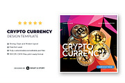 Crypto Currency flyer template, a Flyer Template by What a Story (Thumbnail 1 of 2)