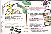 Retro One Page Squarespace Template, a Templates & Theme by Kill Vanilla Studio (Thumbnail 3 of 10)