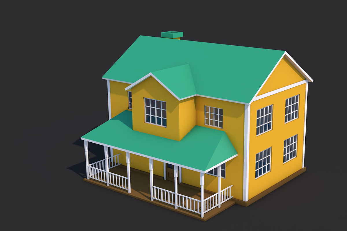 8 House Building and Swimming Pool, an Architecture 3D Model by multimedia4ds (Photo 11 of 25)