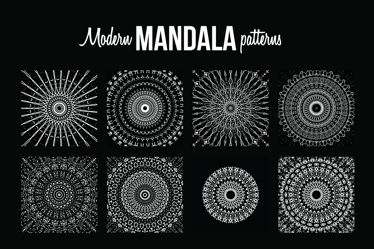 Modern mandala collection, an Illustration by The Odd Seed (Photo 24 of 27)