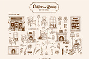 Coffee & Books Bookish Vector Set, an Object Graphic by VerAna (Thumbnail 12 of 23)