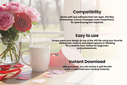Valentine Aesthetic Desk Scene 400, a Packaging Mockup by KennedyStudio (Thumbnail 11 of 11)