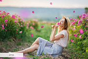 Rose Petals Photoshop Overlays, a Plug-in Add-On by FixThePhoto (Thumbnail 12 of 34)