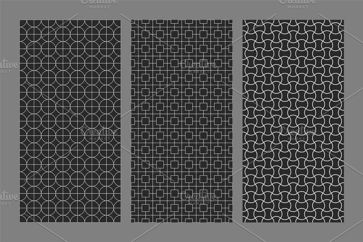 Vector seamless ornamental patterns, a Pattern Graphic by ExpressShop (Photo 8 of 8)