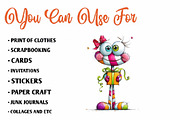 Whimsical Christmas Characters, a Seasonal Illustration by CreationArt (Thumbnail 5 of 7)