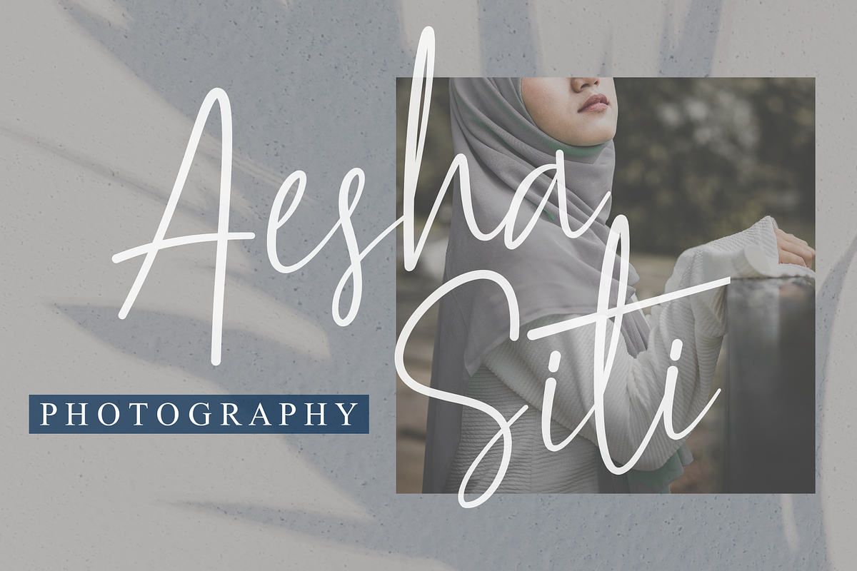 Restricta | Script Font preview 4