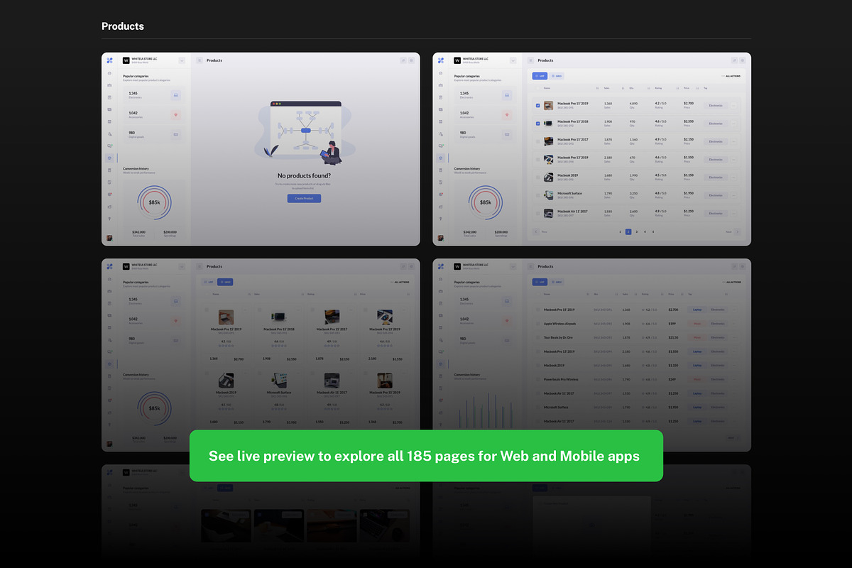 BetaCRM - SaaS Web UI Kit, an UI Kit Template by WhiteUI.Store (Photo 13 of 13)