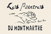 Artist Handwriting & Paper Cut Font, a Handwritten Font by Laras Wonderland (Thumbnail 1 of 11)