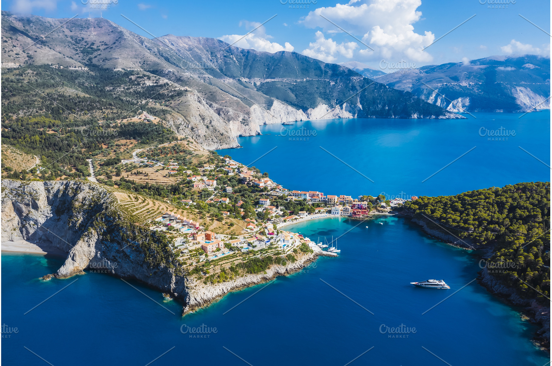 Assos picturesque fishing village, an Architecture Photo by Igor Tichonow