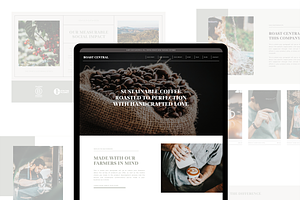E-Commerce Showit Website Template