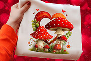 Watercolor Woodland Romance Clipart, an Illustration by Craft Nest (Thumbnail 6 of 7)