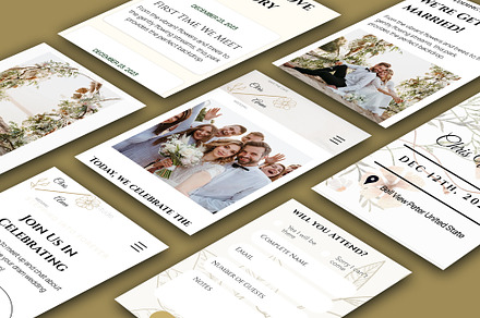 Vowry - Wix Template Wedding & Event