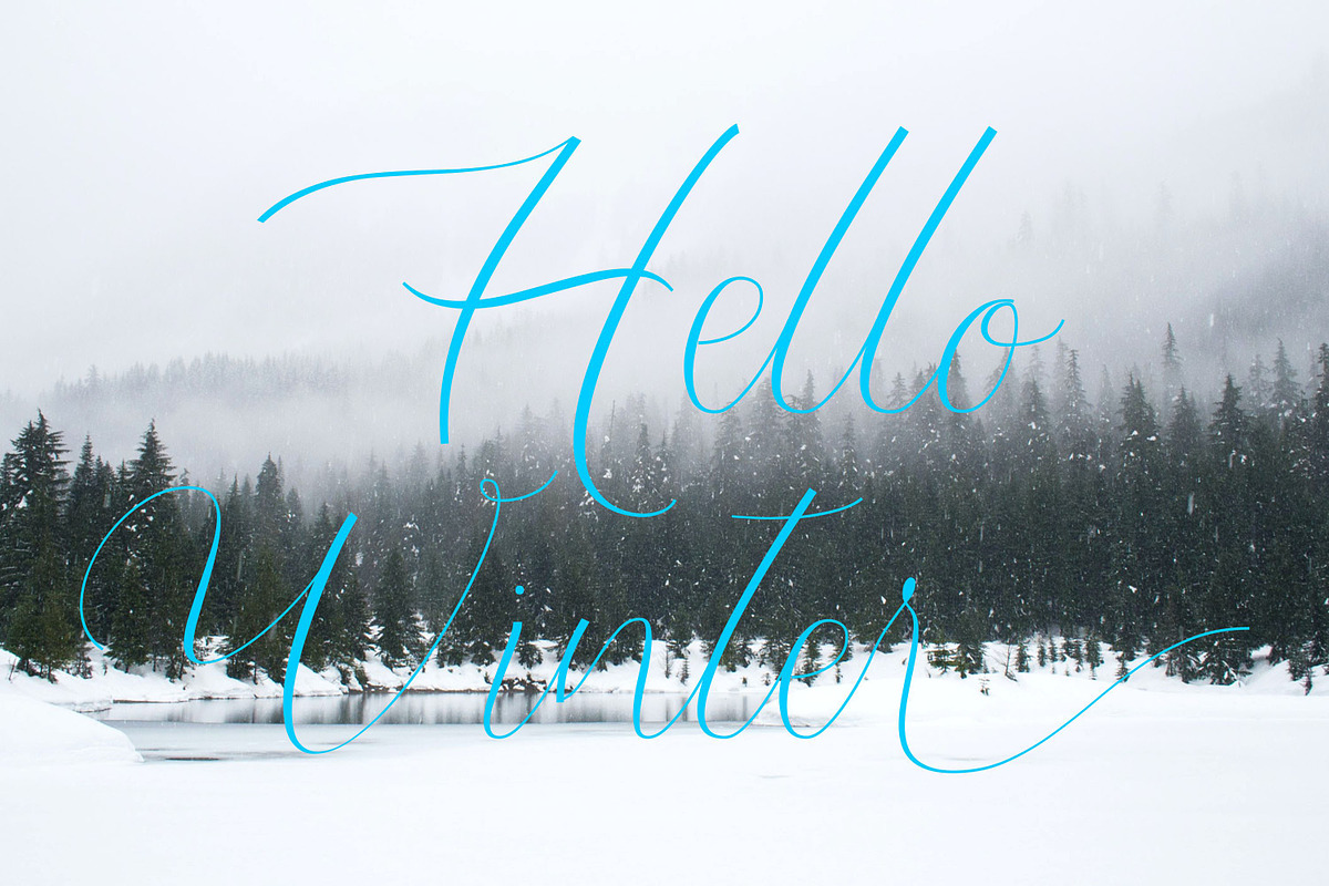 Snow White, a Script Font by Funtype (Photo 7 of 10)