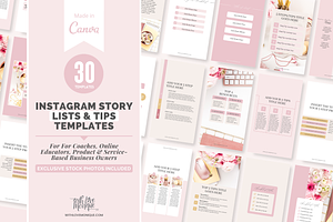 30 Instagram Story Tips Templates