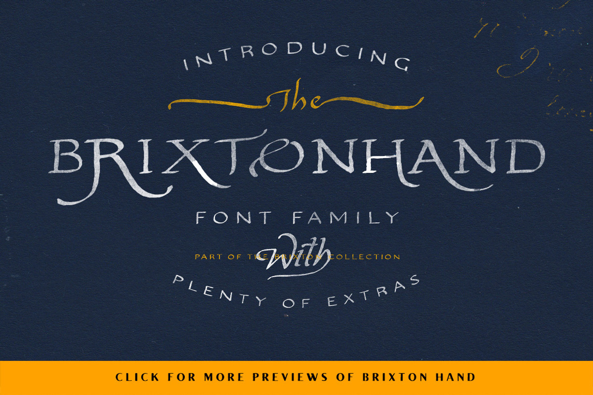 The Brixton Collection (16 Fonts) preview 4