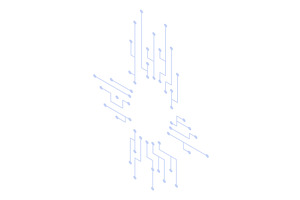 Isometric artificial intelligence, a Technology Illustration by the8monkey