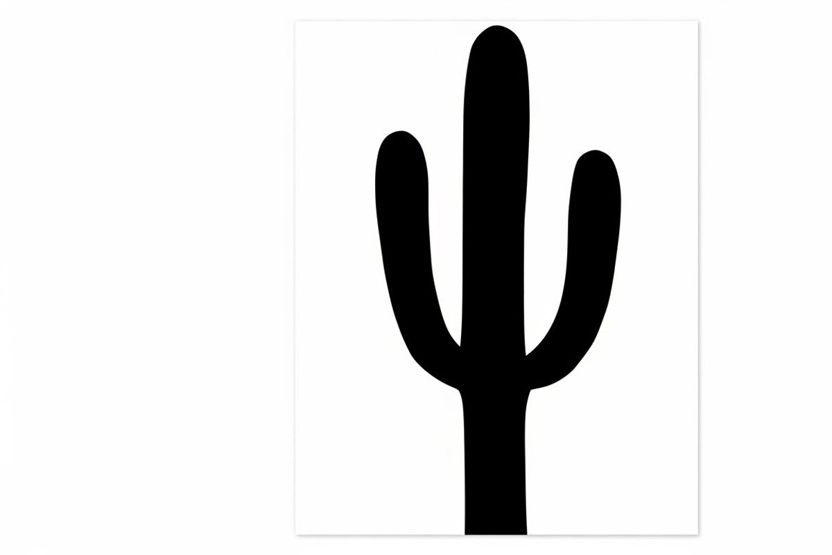 collection of desert cactus silhouet, an Illustration by Amazin_art (Photo 23 of 33)