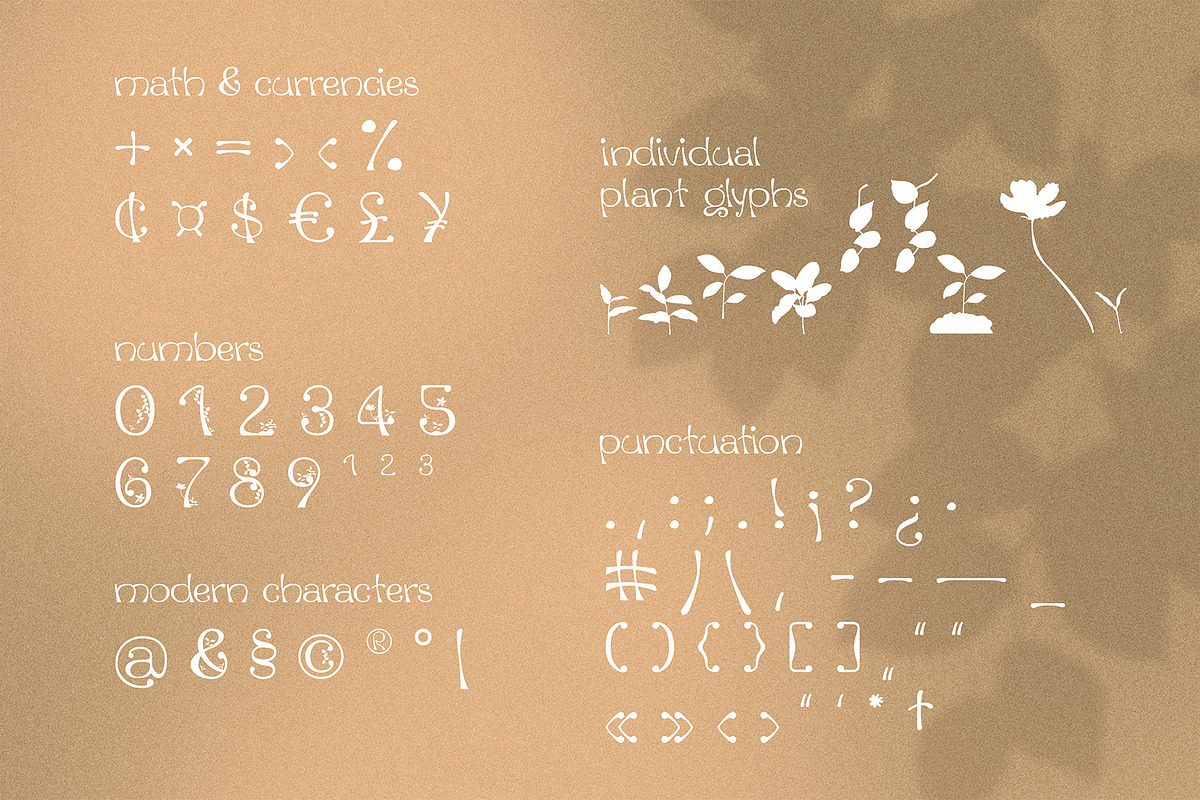 Xaver Nature Font, a Sans Serif Font by Xaver DesignStudio (Photo 11 of 12)