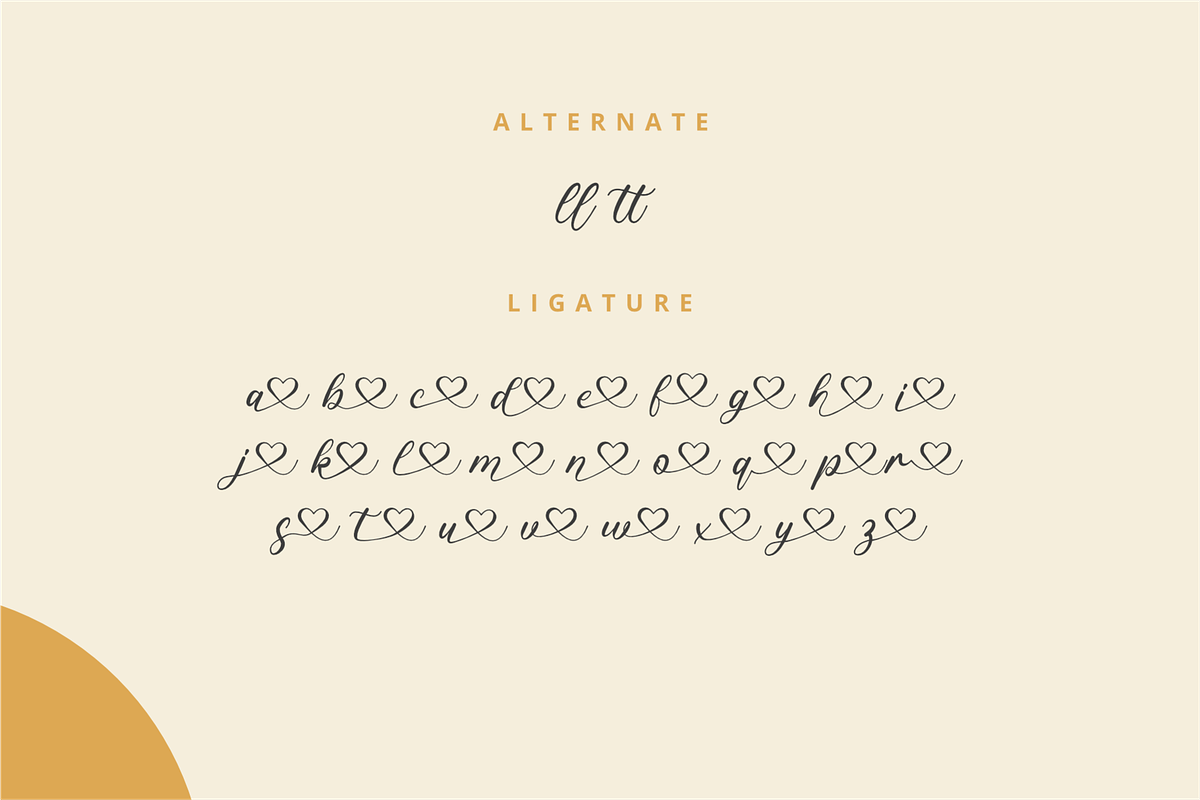Hello Fresh -  Charming Script Font, a Script Font by Muwatta Studio (Photo 8 of 10)