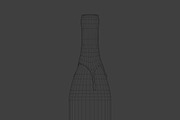 2 Wax-Dipped & Foil Top Wine Bottles, a Food & Drink 3D Model by ashleycam3ron (Thumbnail 6 of 8)