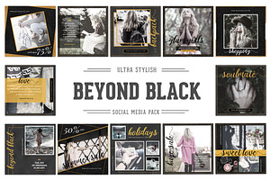 Beyond Black Social Media Pack