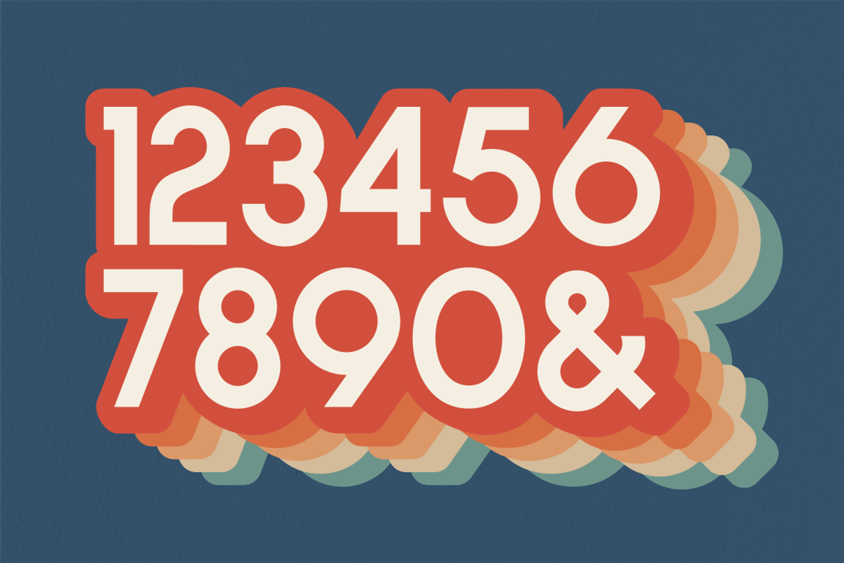 OLDBLUE, a Sans Serif Font by Bagerich Type Foundry (Photo 3 of 9)