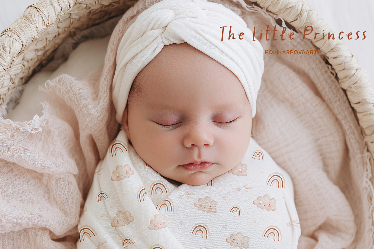The Little Princess baby collection, a Decorative Illustration by polikarpovaart (Photo 14 of 20)