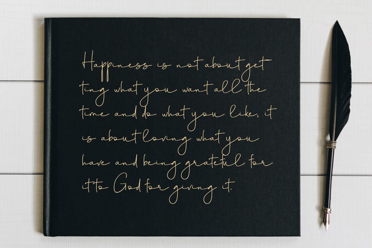 Shears Classy Font preview 3