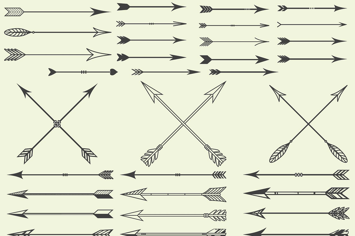 Hipster arrows collection, a Graphic by SHMEL_Studio (Photo 1 of 2)