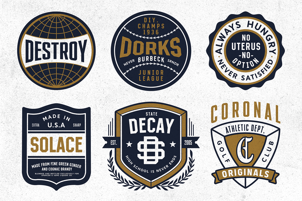 S&S GreyHood Font Bundles preview 7