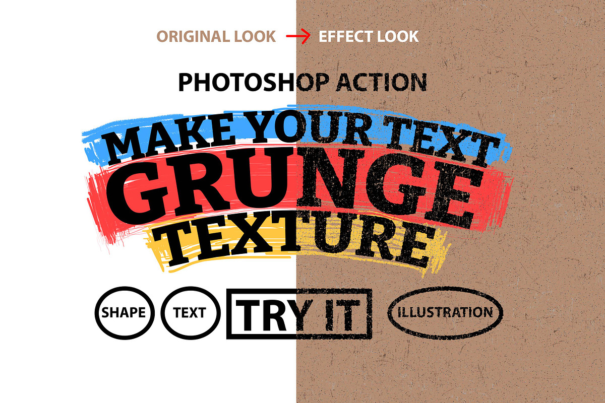 Grunge Texture Maker PhotoshopAction, an Action Add-On by MRI STUDIO (Photo 1 of 22)