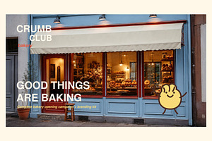 Bakery Campaign & Branding Kit, a Marketing Template by Dani Shami