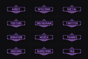 Hunter - Apex | 18 Twitch Panels, a Social Media Template by SageDsgn (Thumbnail 6 of 6)