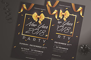 New Year Party Flyer, a Flyer Template by KMZVR.Lab (Thumbnail 2 of 4)