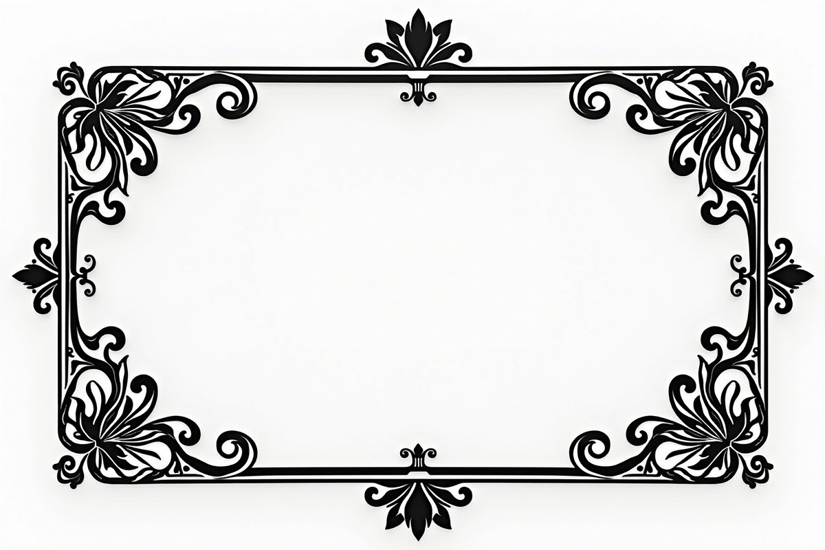 Baroque Ornament Laser Pack, an Illustration by Creativeshirt (Photo 3 of 9)