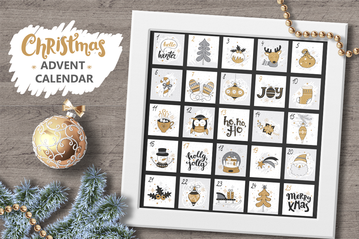 Christmas advent calendar., an Illustration by tanda_V (Photo 3 of 4)