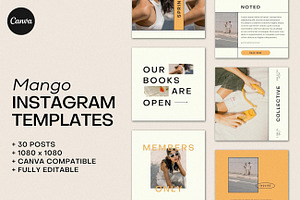 Mango Instagram Templates