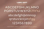Laro Soft | Font Family, a Sans Serif Font by Larin Type Co. (Thumbnail 12 of 12)