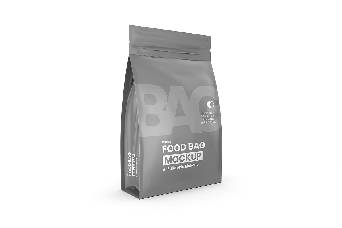 Food Packaging Bag Mockup, a Product Mockup by graphypix (Photo 3 of 4)