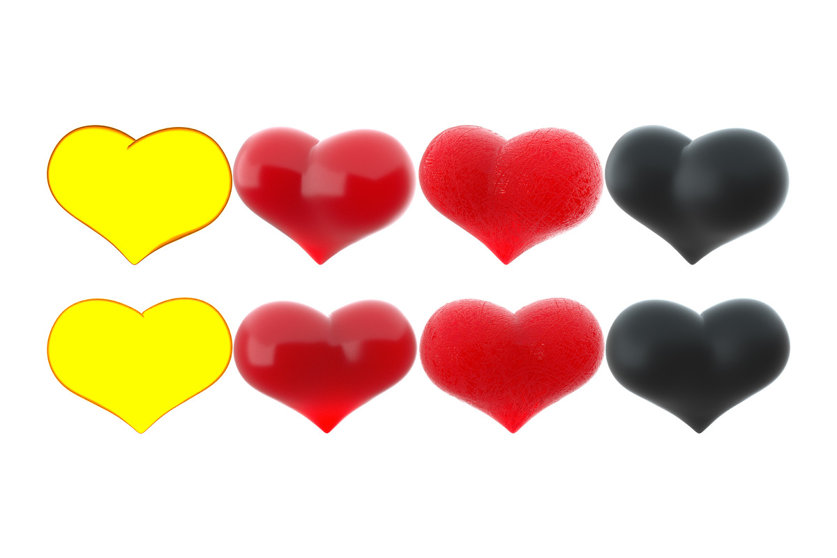 Valentine's Hearts, 38 3D ills, a Templates & Theme by Grivina's shop (Photo 2 of 6)