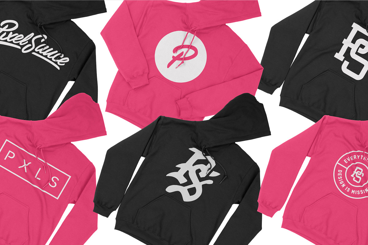 Gildan 18500 Hooded Sweatshirt, a Hoody Mockup by Pixel Sauce™ (Photo 2 of 6)