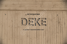 Deke — Modern Luxury Serif Typeface