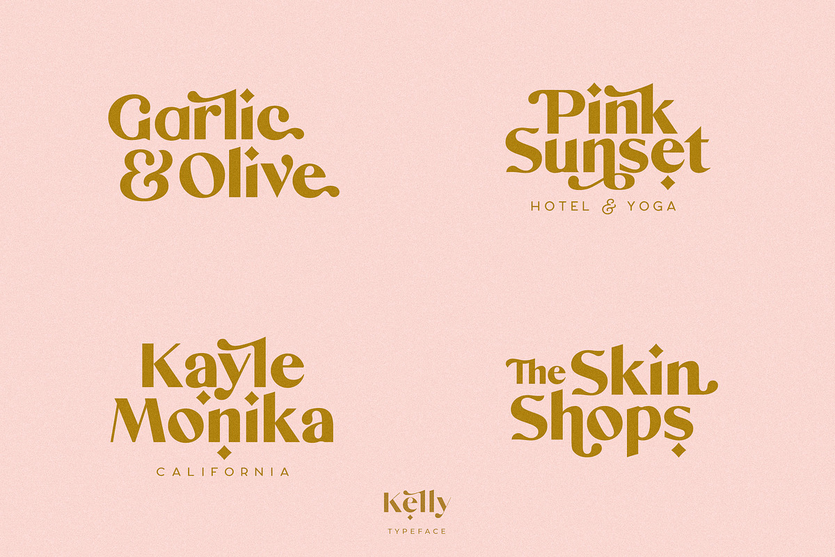 Kelly - Classy Sans Serif, a Sans Serif Font by Kaligra.co (Photo 26 of 38)