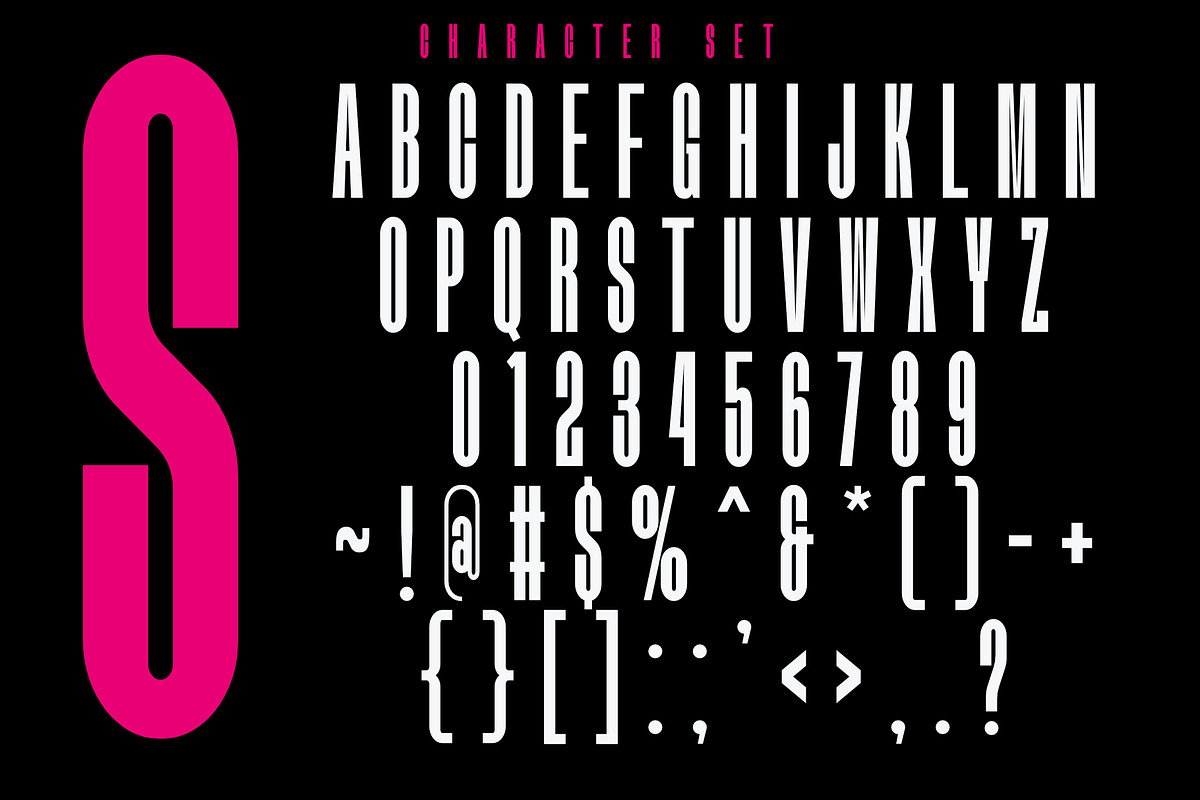 Grublack - Modern Condensed Sans, a Sans Serif Font by Sealoung (Photo 8 of 10)