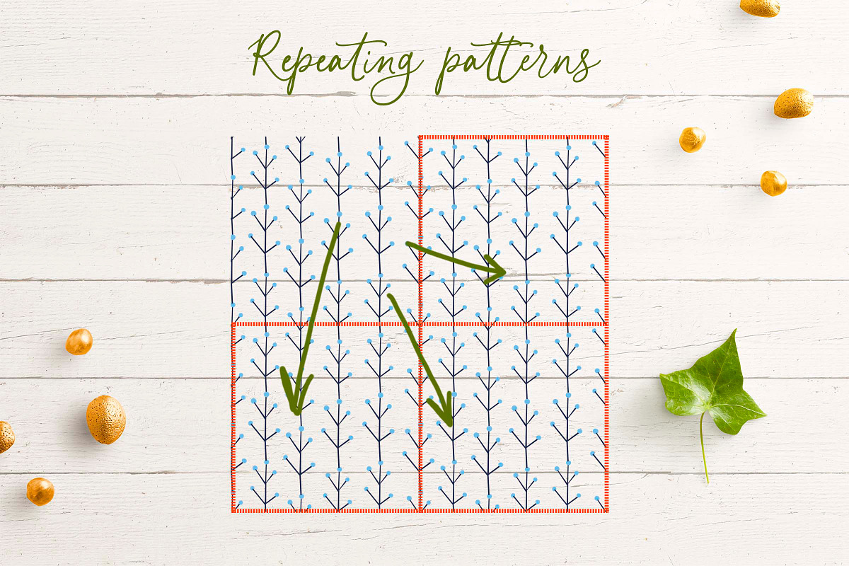 Christmas horse pattern, a Pattern Graphic by Lucyinyourheart (Photo 8 of 10)