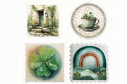 St. Patrick’s Day Vintage Postage St, an Illustration by Designworld (Thumbnail 5 of 5)