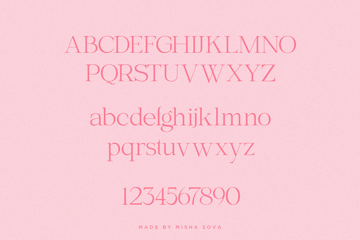 Beach Glamour - Summer Serif, a Serif Font by Misha Sova (Photo 8 of 9)