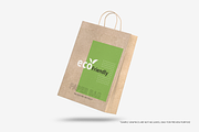 Craft Paper Bag Packaging Mockups, a Packaging Mockup by shaikerintu (Thumbnail 10 of 11)
