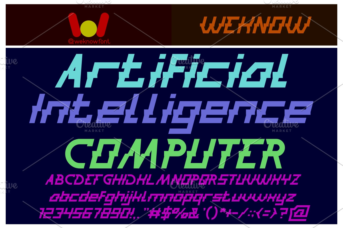 Thunder Jagger font, a Font by weknow (Photo 3 of 5)